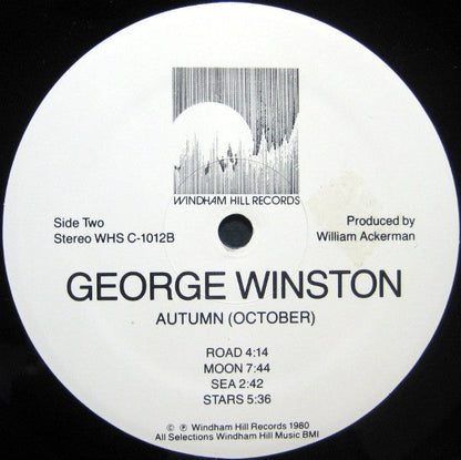 George Winston - Autumn (Piano Solos) (VINYL) | Mint (M) Near Mint (NM)