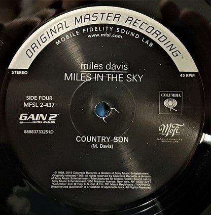 Miles Davis - Miles In The Sky (2LP MFSL 45RPM) |