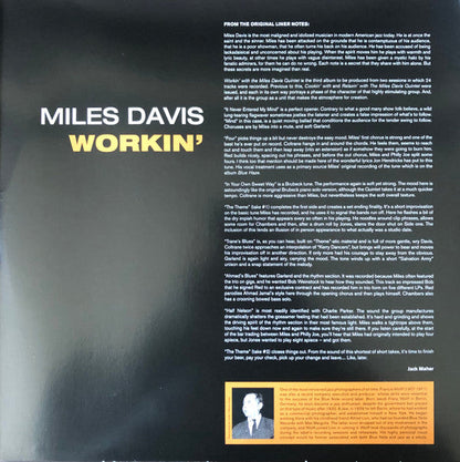 Workin’ (VINYL) |