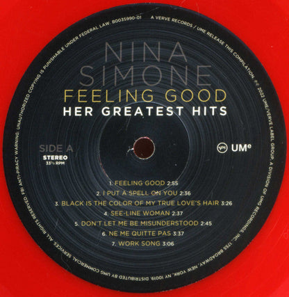 Feeling Good: Her Greatest Hits (TARGET EXCLUSIVE | OPAQUE RED VINYL) | Mint (M) Mint (M)