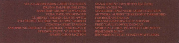 Larry Lovestein & The Velvet Revival - You (UNOFFICIAL CASSETTE) |