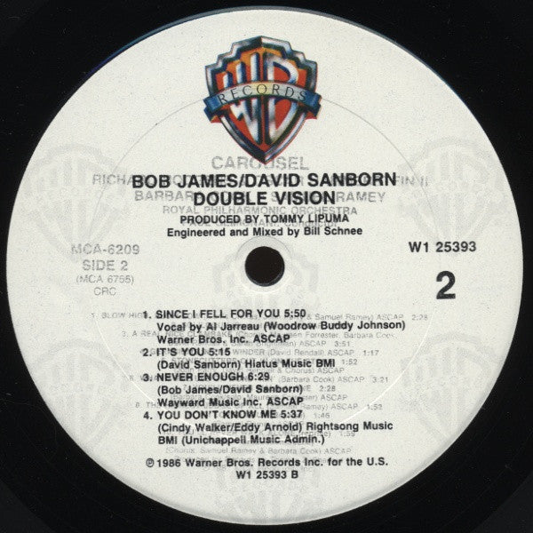 Bob James - Double Vision *SEALED* | Mint (M) Near Mint (NM)