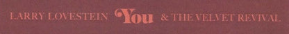 Larry Lovestein & The Velvet Revival - You (UNOFFICIAL CASSETTE) |