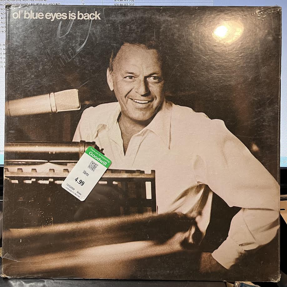 Ol' Blue Eyes Is Back (VINYL) | Mint (M) Near Mint (NM)