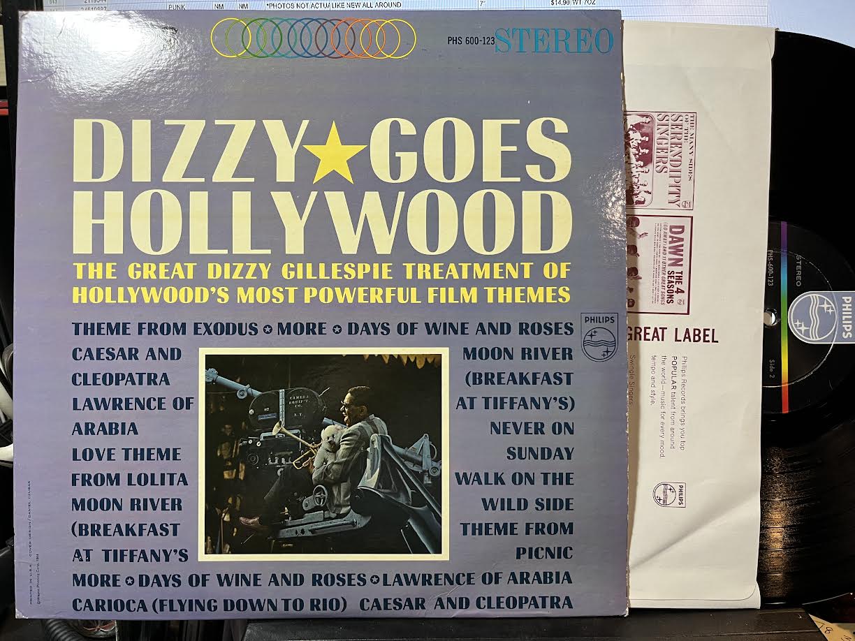 Dizzy Gillespie - Dizzy Goes Hollywood (VINYL) | Excellent+ (EX+) Excellent+ (EX+)