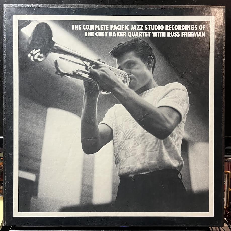 Chet Baker Quartet - The Complete Pacific Jazz Studio Recordings Of The Chet Baker Quartet With Russ Freeman (3xCD BOX) | Excellent+ (EX+) Near Mint (NM)