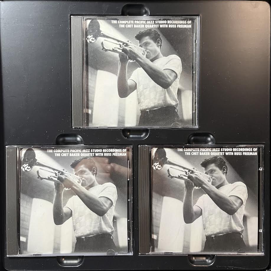 Chet Baker Quartet - The Complete Pacific Jazz Studio Recordings Of The Chet Baker Quartet With Russ Freeman (3xCD BOX) | Excellent+ (EX+) Near Mint (NM)