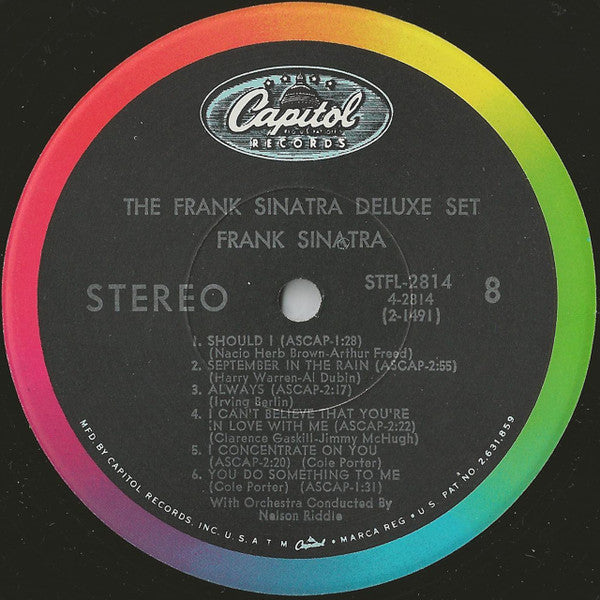 Frank Sinatra - The Frank Sinatra Deluxe Set (VINYL BOX SET) | Excellent+ (EX+) Excellent (EX)