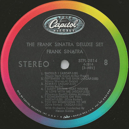 Frank Sinatra - The Frank Sinatra Deluxe Set (VINYL BOX SET) | Excellent+ (EX+) Excellent (EX)