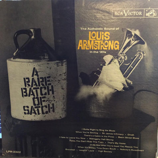 Louis Armstrong And His Orchestra - A Rare Batch Of Satch (VINYL) | Excellent+ (EX+) Very Good Plus Plus (VG++)