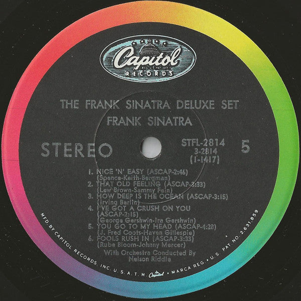 Frank Sinatra - The Frank Sinatra Deluxe Set (VINYL BOX SET) | Excellent+ (EX+) Excellent (EX)