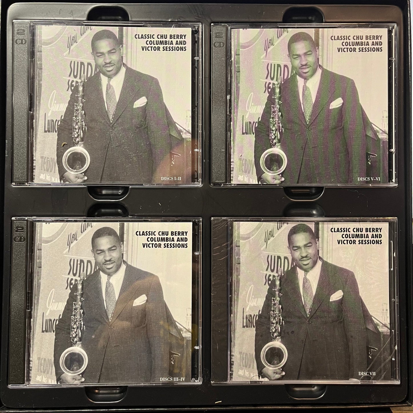 Leon "Chu" Berry - Classic Chu Berry Columbia And Victor Sessions (CD BOX)*MISSING DISC 3* | Excellent+ (EX+)