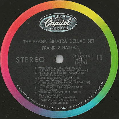 Frank Sinatra - The Frank Sinatra Deluxe Set (VINYL BOX SET) | Excellent+ (EX+) Excellent (EX)