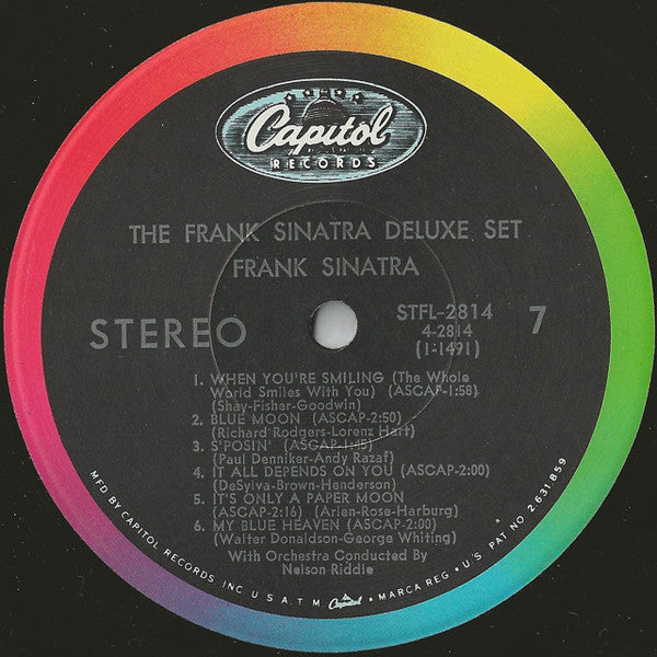 Frank Sinatra - The Frank Sinatra Deluxe Set (VINYL BOX SET) | Excellent+ (EX+) Excellent (EX)