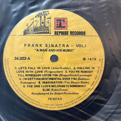 Frank Sinatra - Sinatra, A Man And His Music (BRAZIL 6xVINYL BOX) | Excellent+ (EX+) Very Good (VG)