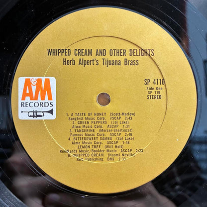 Herb Alpert & The Tijuana Brass - Whipped Cream & Other Delights (VINYL) | Excellent+ (EX+)
