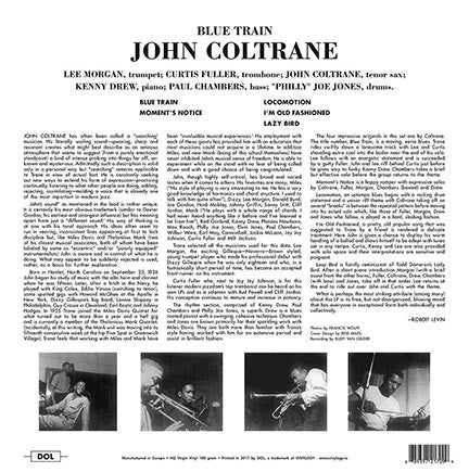 John Coltrane - Blue Train (VINYL) | Near Mint (NM) Near Mint (NM)