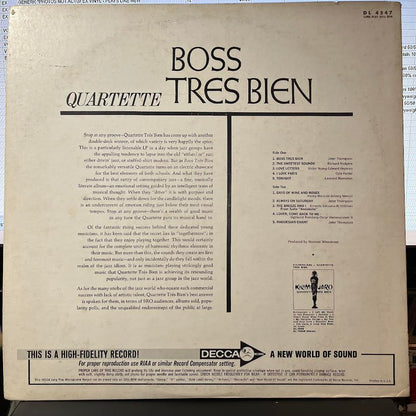 Quartette Trés Bien - Boss Trés Bien (VINYL) | Excellent+ (EX+) Excellent+ (EX+)