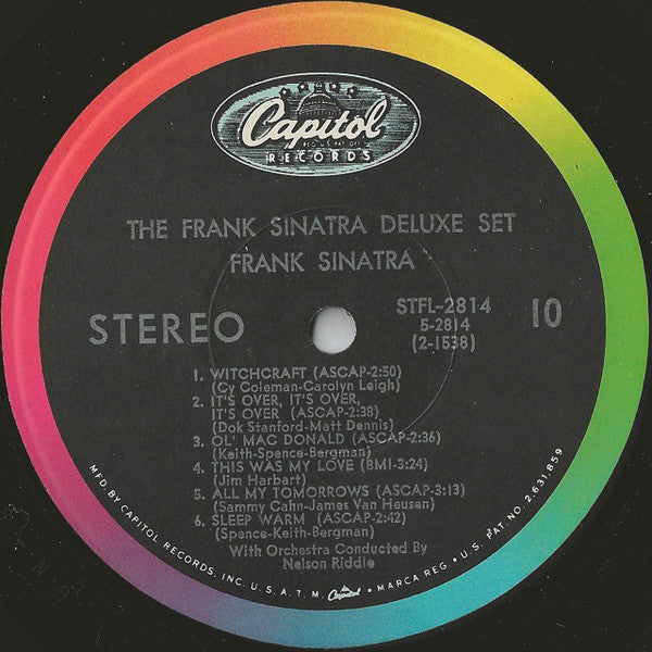 Frank Sinatra - The Frank Sinatra Deluxe Set (VINYL BOX SET) | Excellent+ (EX+) Excellent (EX)