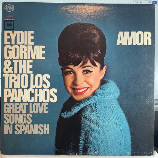 Eydie Gormé - Amor (Great Love Songs In Spanish) (VINYL) | Excellent+ (EX+) Excellent+ (EX+)