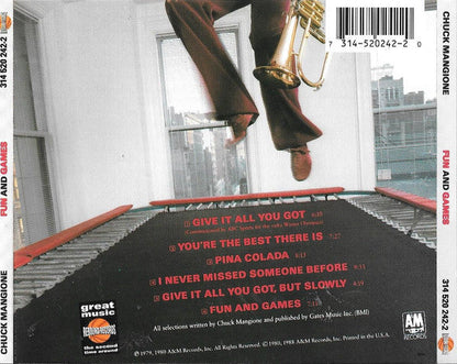 Chuck Mangione - Fun And Games (CD) | Excellent (EX) Excellent+ (EX+)