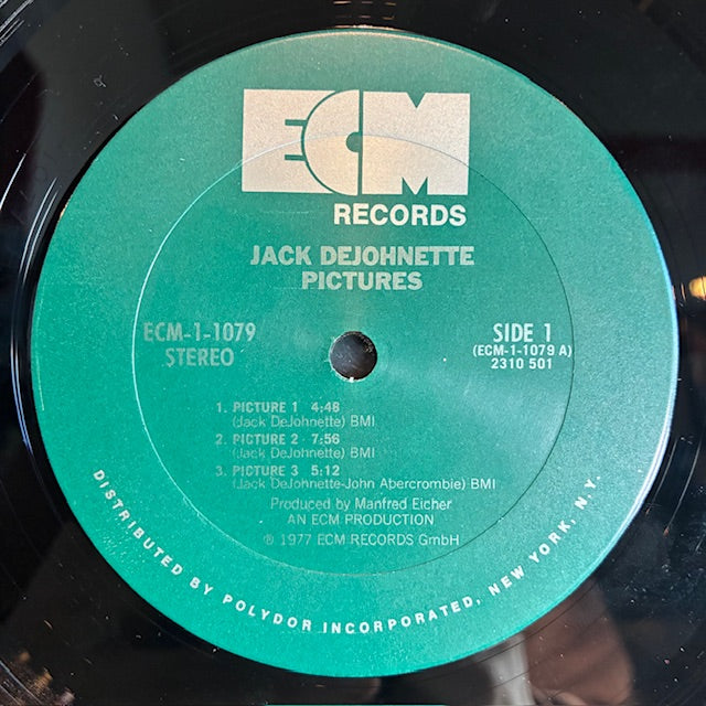 Jack DeJohnette - Pictures (VINYL) | Excellent (EX) Excellent+ (EX+)