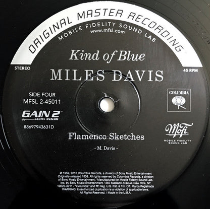Miles Davis - Kind Of Blue (2xVINYL BOX SET / MFSL) | Near Mint- (NM-) Near Mint- (NM-)