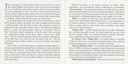 The Gene Harris Trio Plus One - The Gene Harris Trio Plus One (SACD) | Near Mint (NM) Near Mint (NM)