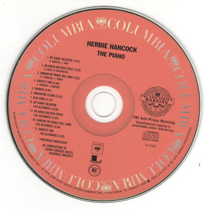 Herbie Hancock - The Piano (CD) | Near Mint (NM or M-)
