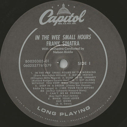 Frank Sinatra - In The Wee Small Hours (VINYL) | Near Mint (NM) Near Mint (NM)
