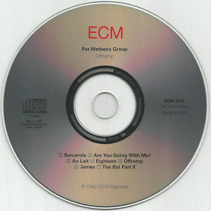 Pat Metheny Group - Offramp (CD CLUB) | Near Mint (NM) Excellent+ (EX+)