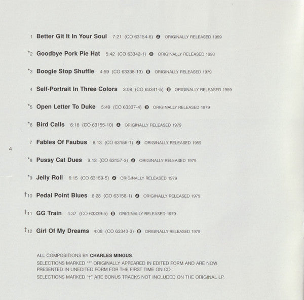 Charles Mingus - Mingus Ah Um (SACD) | Near Mint (NM or M-)