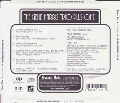 The Gene Harris Trio Plus One - The Gene Harris Trio Plus One (SACD) | Near Mint (NM) Near Mint (NM)