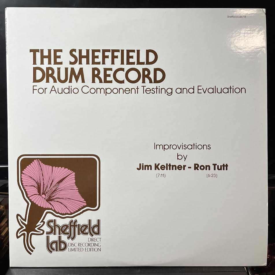 Jim Keltner - The Sheffield Drum Record ( VINYL) | Near Mint (NM) Near Mint (NM)