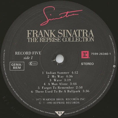 Frank Sinatra - The Reprise Collection (6xVINYL BOX) | Near Mint (NM or M-) Excellent (EX)