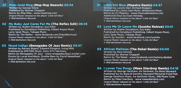 DJ Maestro - Little Girl Blue (Remixed) (2xVINYL) | Near Mint (NM) Near Mint (NM)