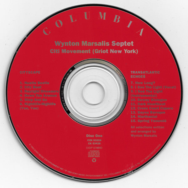 Citi Movement (Griot New York) (2xCD) | Near Mint (NM or M-)