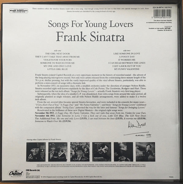 Frank Sinatra - The Capitol Years (20xVINYL BOX) | Near Mint (NM or M-) Very Good (VG)