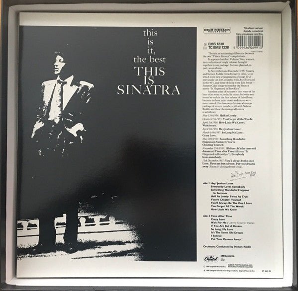 Frank Sinatra - The Capitol Years (20xVINYL BOX) | Near Mint (NM or M-) Very Good (VG)