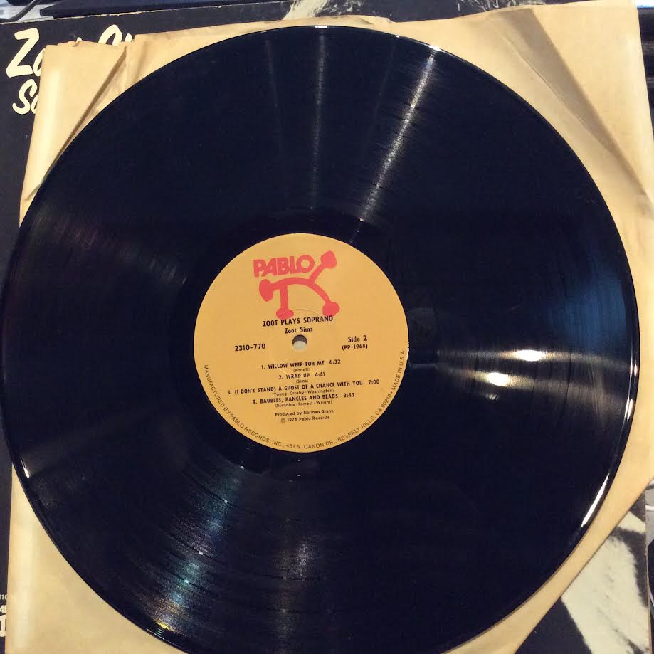 Zoot Sims - Soprano Sax (VINYL) | Near Mint (NM) Very Good Plus (VG+)