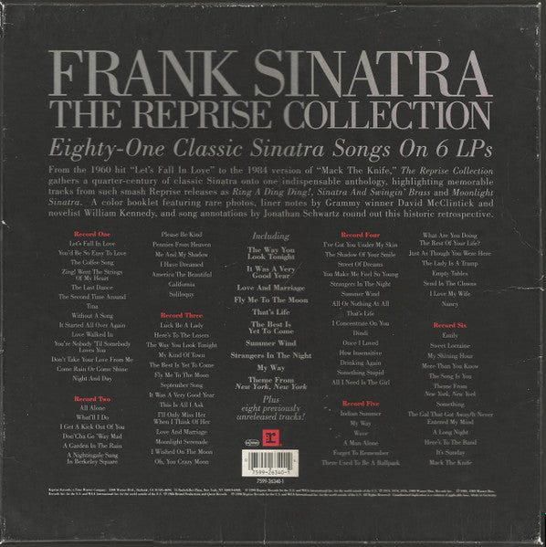 Frank Sinatra - The Reprise Collection (6xVINYL BOX) | Near Mint (NM or M-) Excellent (EX)