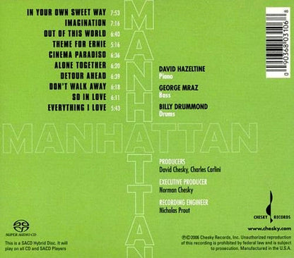 George Mraz | David Hazeltine Trio - Manhattan (SACD) | Near Mint (NM)