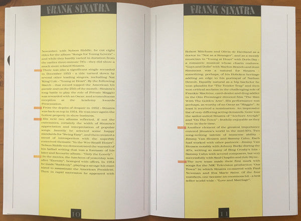 Frank Sinatra - The Capitol Years (20xVINYL BOX) | Near Mint (NM or M-) Very Good (VG)