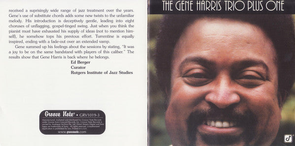 The Gene Harris Trio Plus One - The Gene Harris Trio Plus One (SACD) | Near Mint (NM) Near Mint (NM)