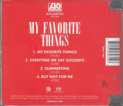 John Coltrane - My Favorite Things (SACD) | Near Mint (NM or M-)