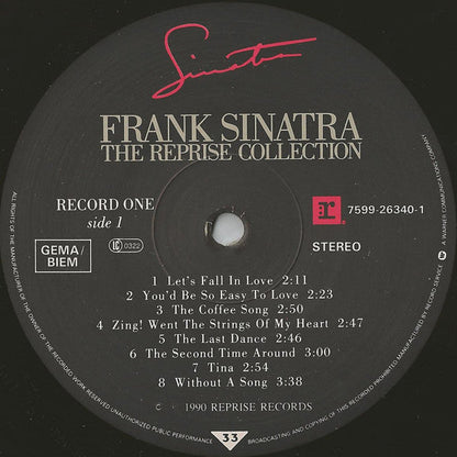 Frank Sinatra - The Reprise Collection (6xVINYL BOX) | Near Mint (NM or M-) Excellent (EX)