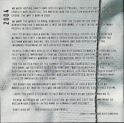 Not In Our Name (CD) |