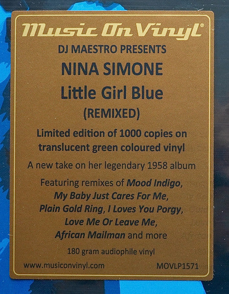 DJ Maestro - Little Girl Blue (Remixed) (2xVINYL) | Near Mint (NM) Near Mint (NM)