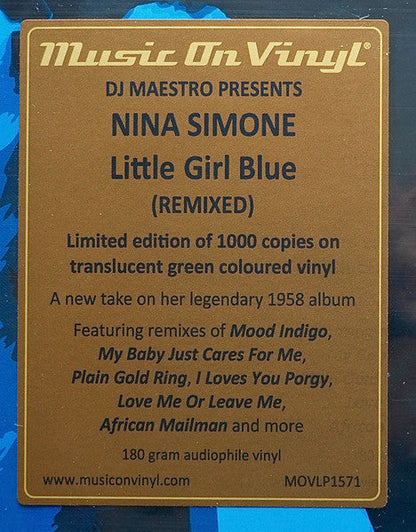 DJ Maestro - Little Girl Blue (Remixed) (2xVINYL) | Near Mint (NM) Near Mint (NM)