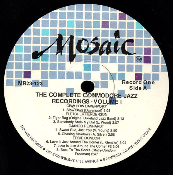 Various - The Complete Commodore Jazz Recordings Volume I (23xVINYL BOX) | Near Mint (NM or M-)